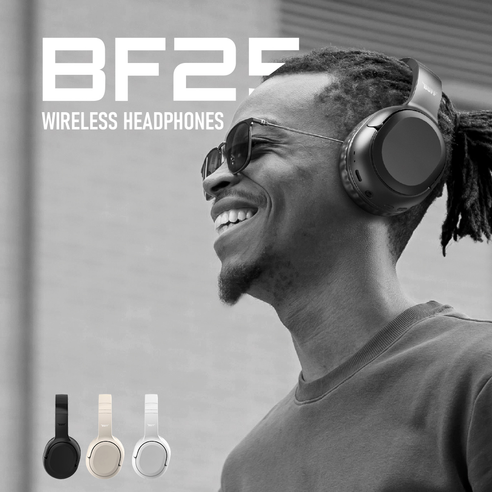 Buff BF25 Bluetooth 5.3 Mikrofonlu Kulaküstü Kablosuz Kulaklık